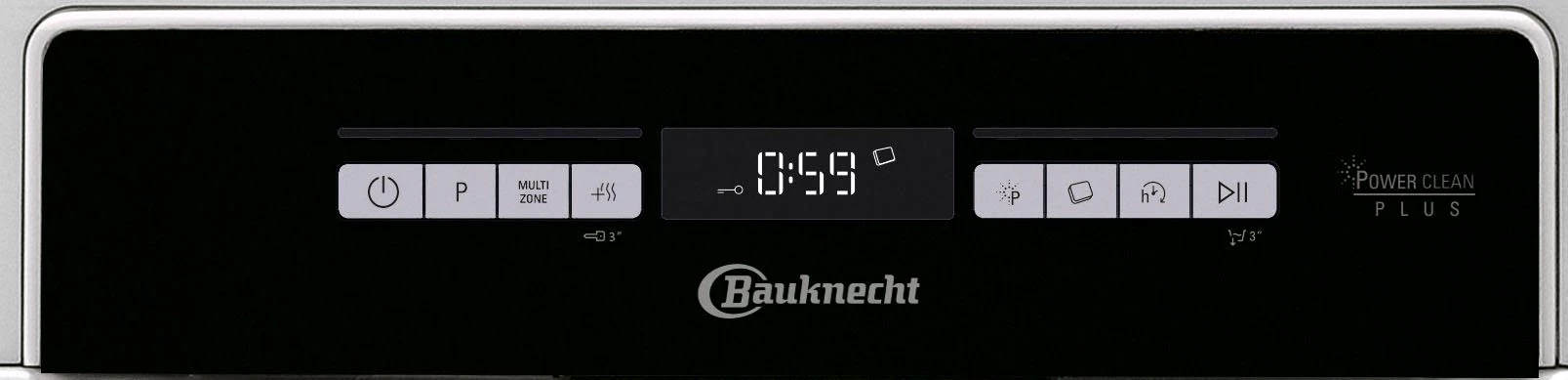 BAUKNECHT Unterbaugeschirrspüler BSUO 3O21 PF X (2), 10 Maßgedecke