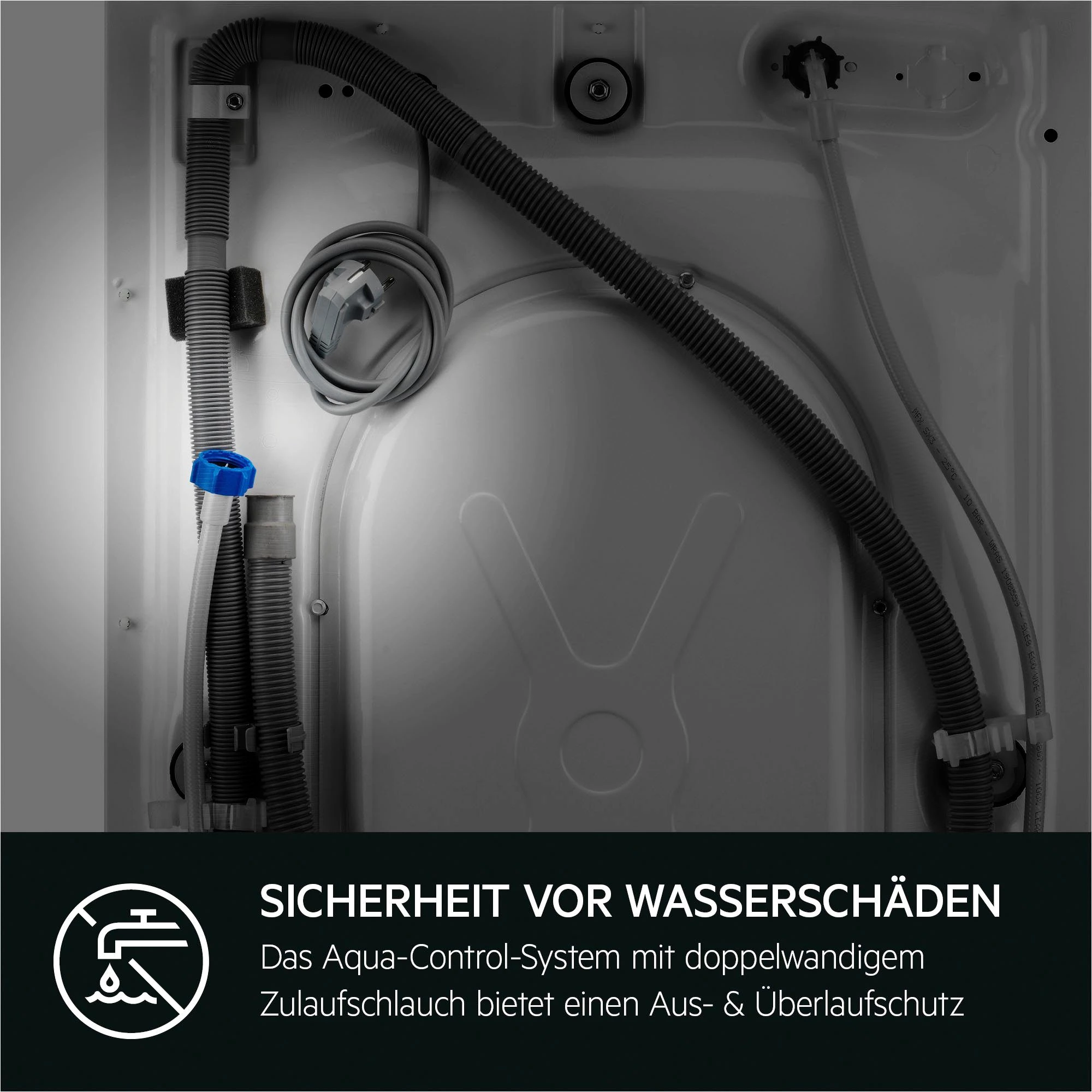 AEG Waschmaschine Serie 6000 mit ProSense-Technologie L6FA68FL, 8 kg, 1600 U/min