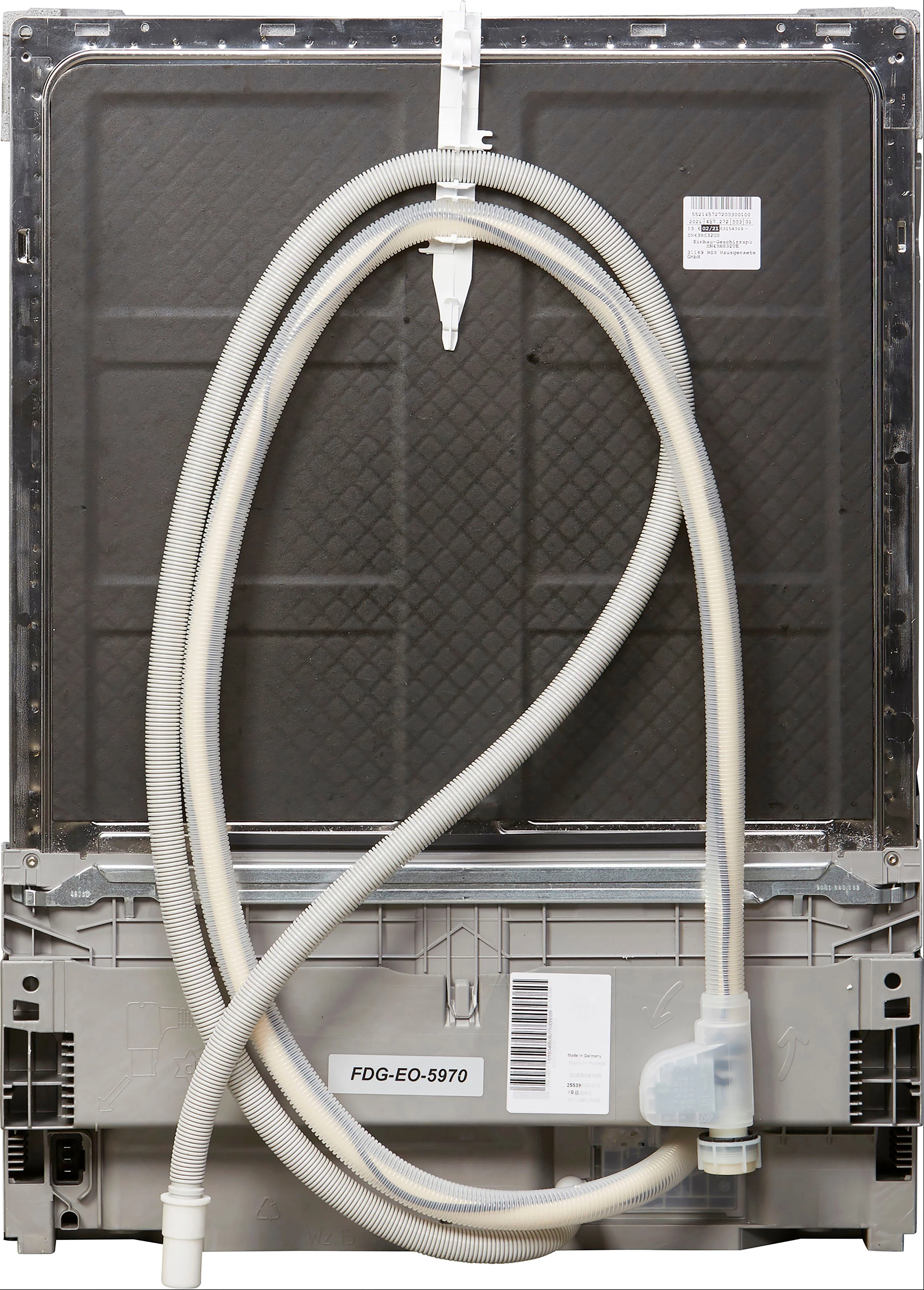 SIEMENS Unterbaugeschirrspüler iQ300 SN43HS11TE, 13 Maßgedecke, aquaStop® Garantie
