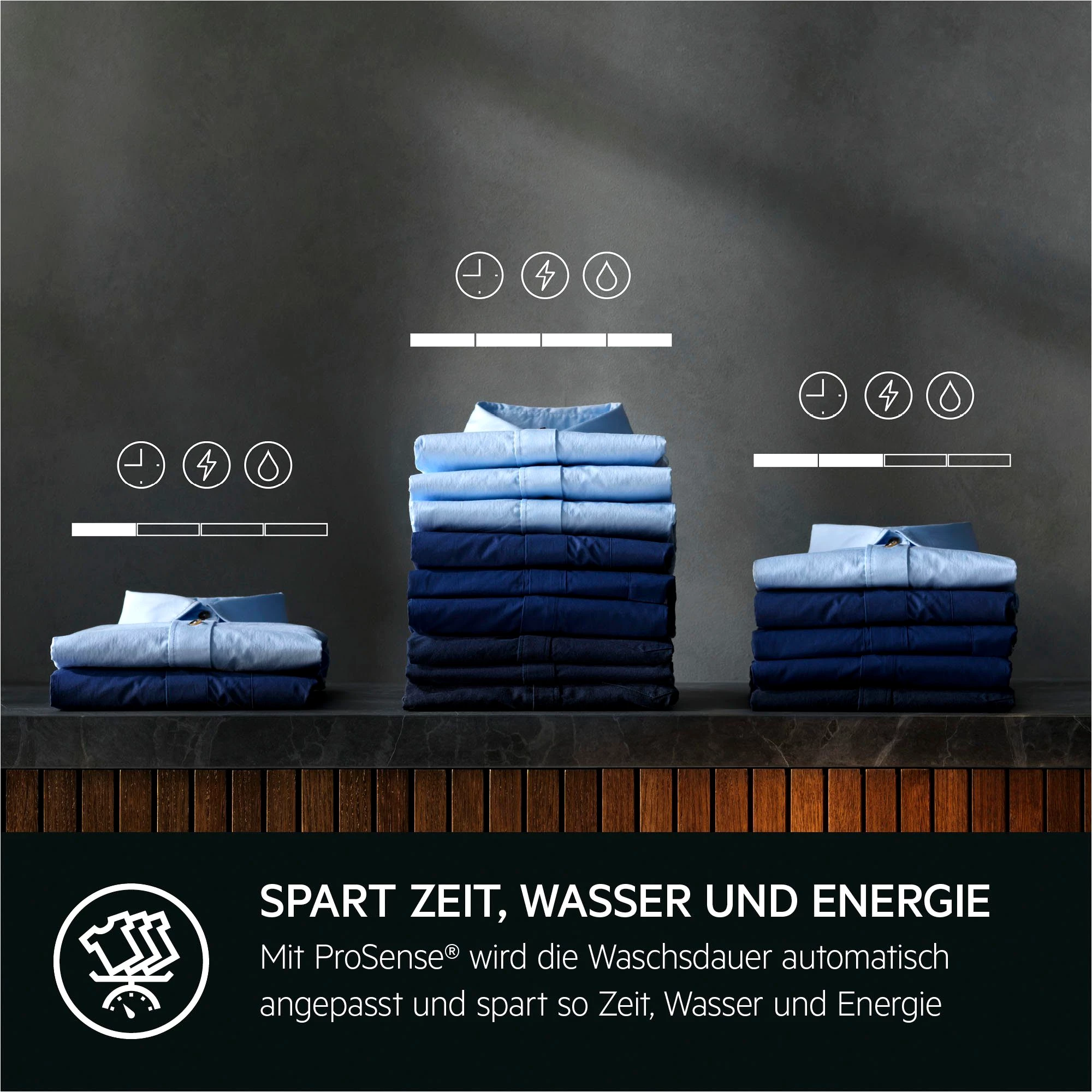 AEG Waschmaschine Serie 6000 mit ProSense-Technologie L6FA68FL, 8 kg, 1600 U/min