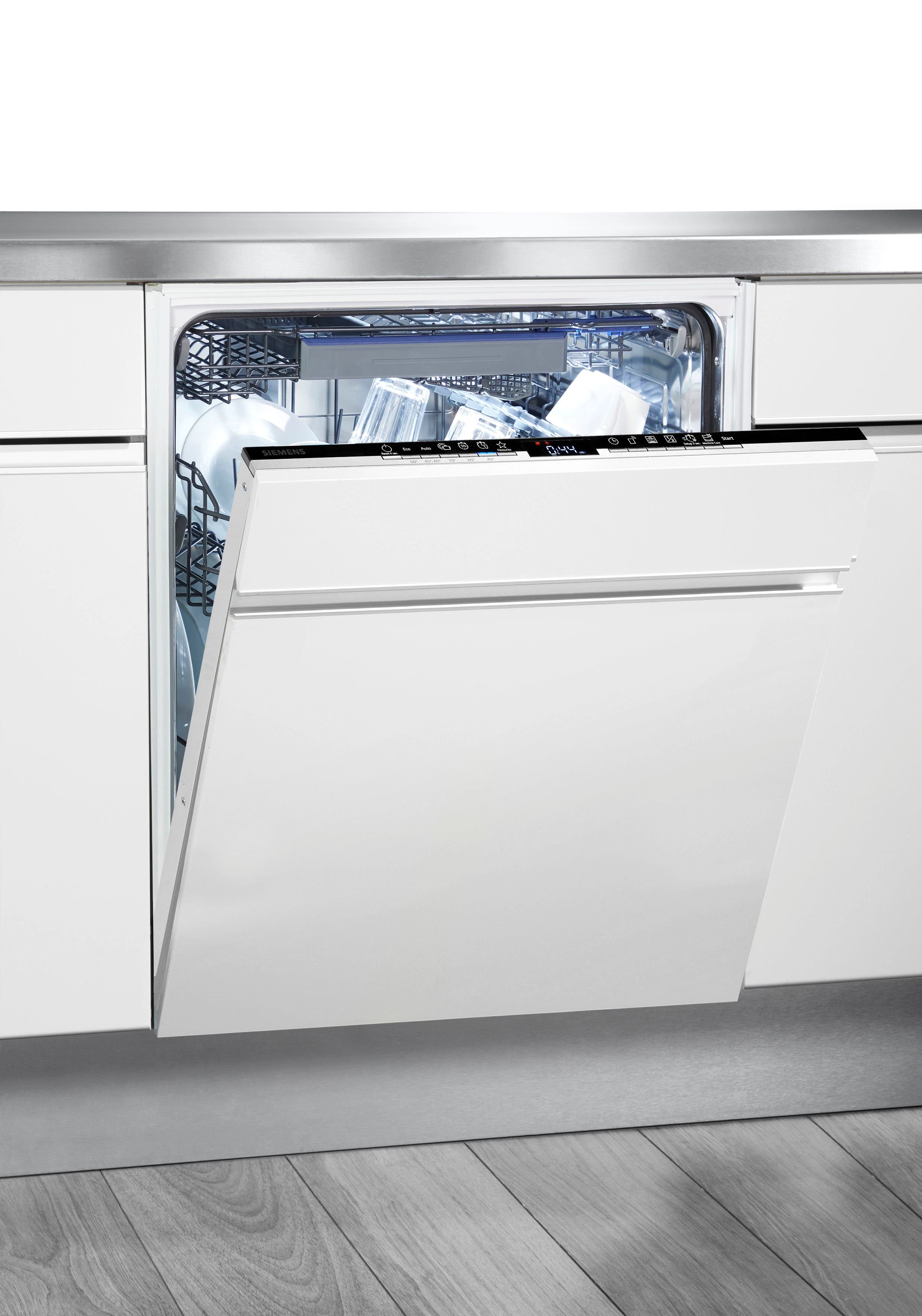 SIEMENS vollintegrierbarer Geschirrspüler iQ300 SN63EX05DE, 13 Maßgedecke, Made in Germany