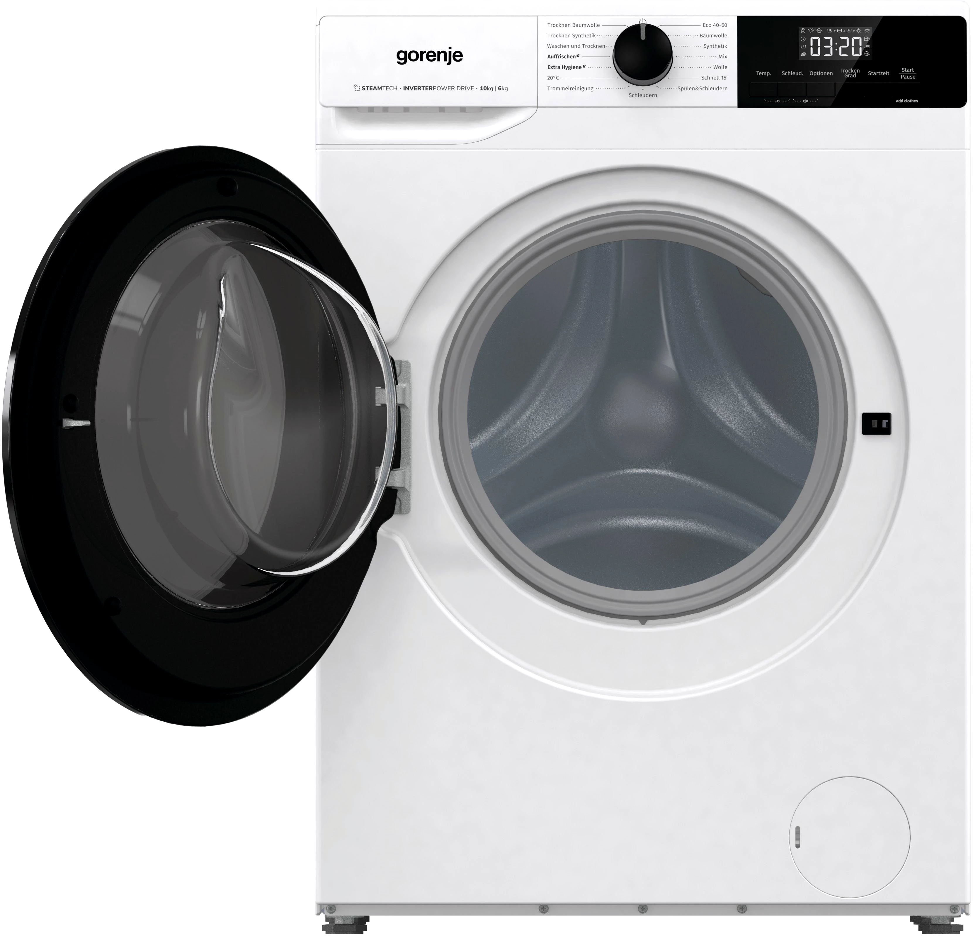 GORENJE Waschtrockner WD2A 164 ADPS/DE, 10 kg, 6 kg, 1400 U/min