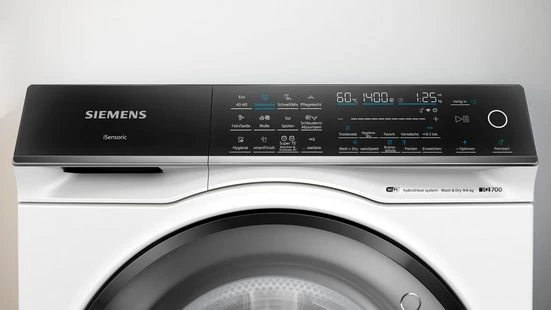 SIEMENS Waschtrockner iQ700 WN54C2070, 9 kg, 6 kg, 1400 U/min
