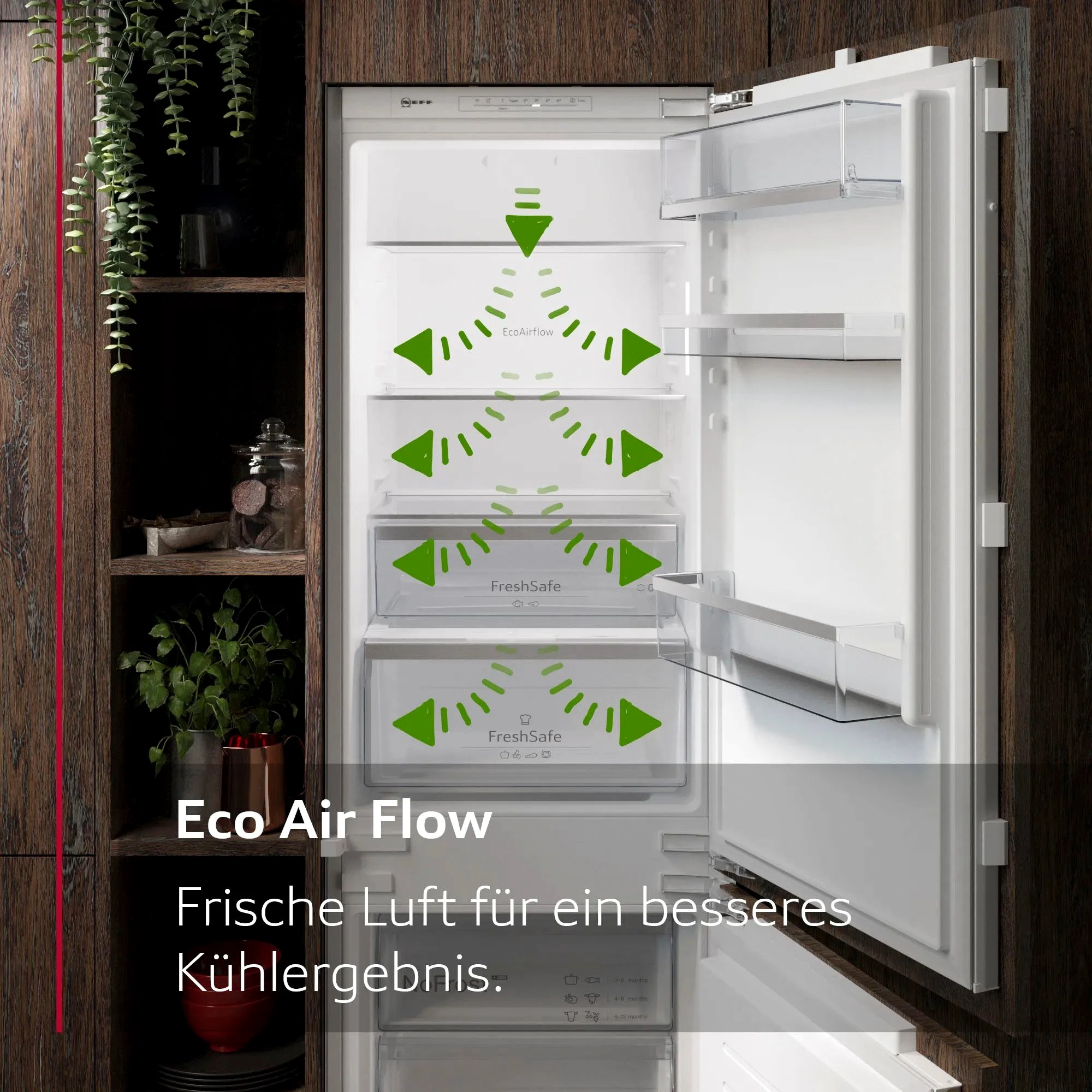 NEFF Einbaukühlschrank N 30 KI2321SE0, 102,1 cm hoch, 56 cm breit