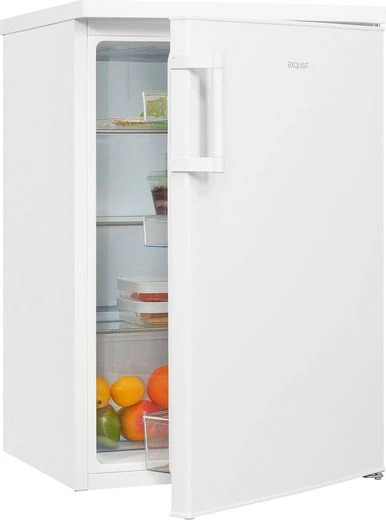 exquisit Vollraumkühlschrank KS16-V-H-010E weiss, 85 cm hoch, 56 cm breit, 133 L Volumen