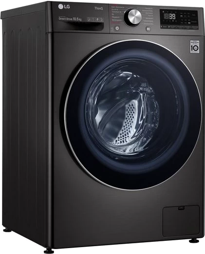 LG Waschmaschine F6WV710P2S, 10,5 kg, 1600 U/min, TurboWash® - Waschen in nur 39 Minuten