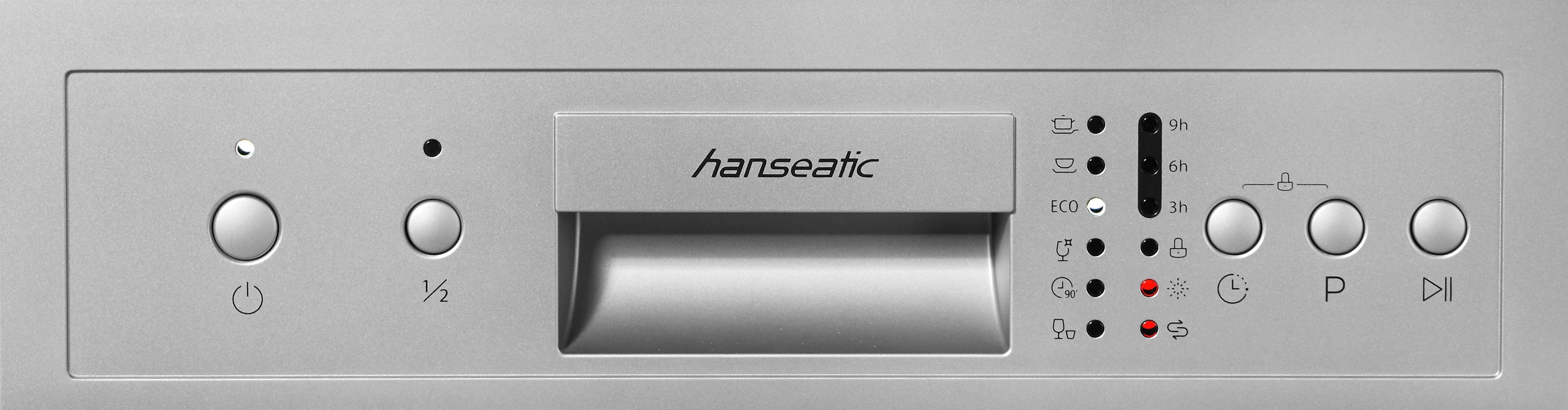 Hanseatic Standgeschirrspüler HG4585E97636S, 9 Maßgedecke