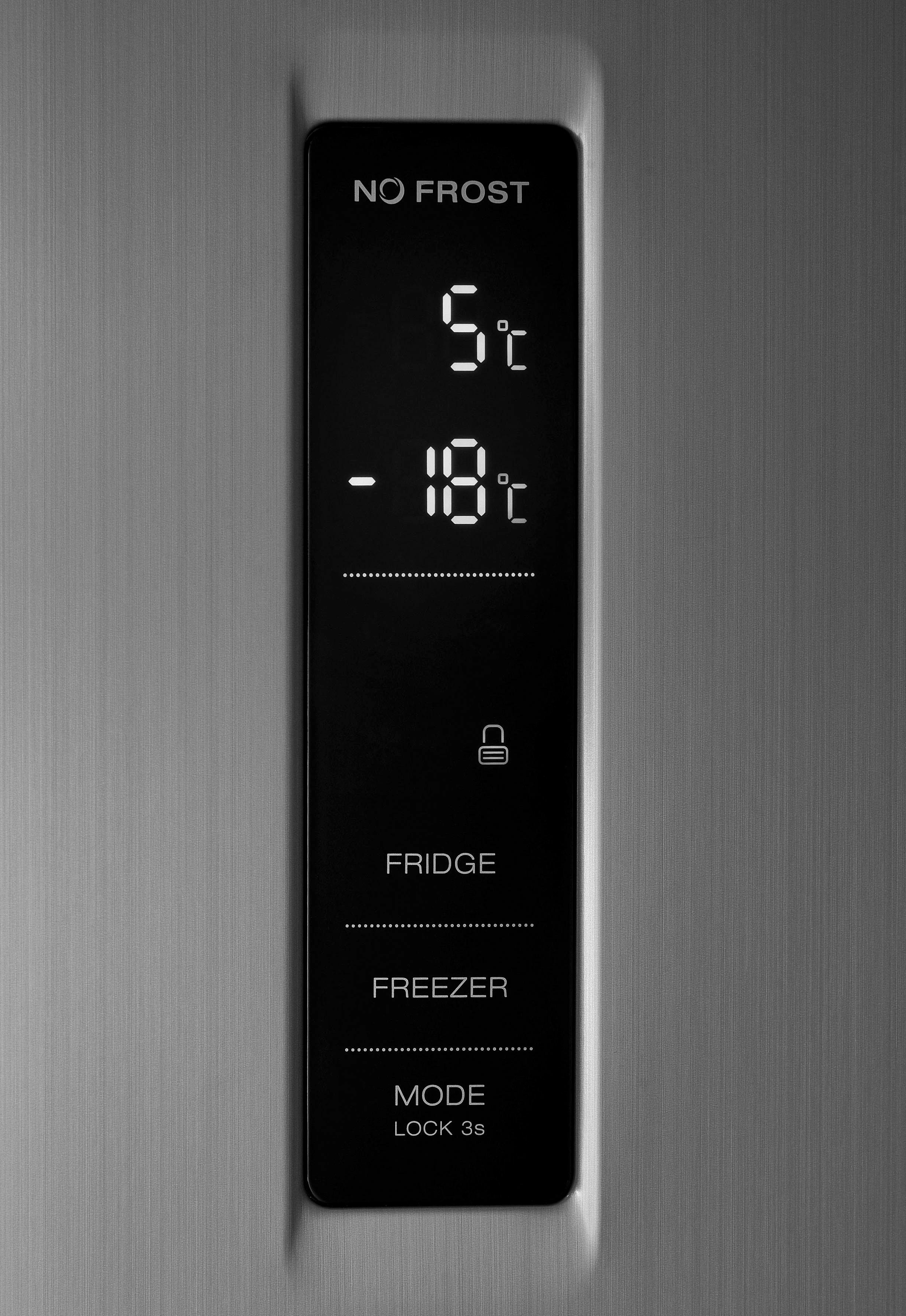 Hanseatic Multi Door HCDD18080EI, 180,0 cm hoch, 79,0 cm breit, NoFrost, Display, Türalarm