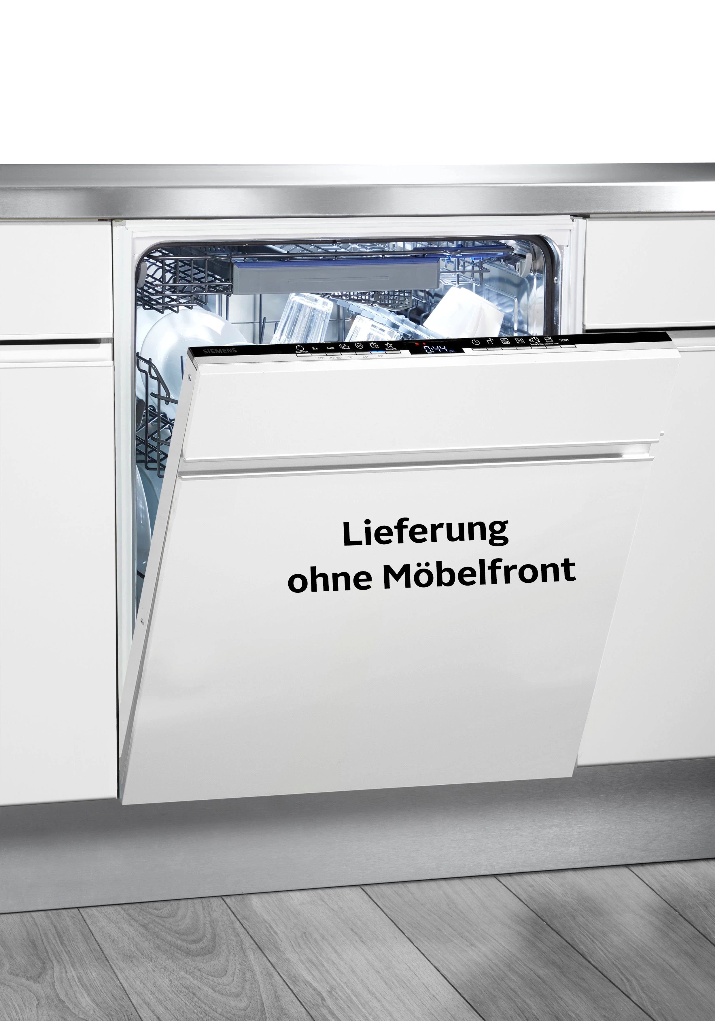SIEMENS vollintegrierbarer Geschirrspüler iQ300 SN63EX05DE, 13 Maßgedecke, Made in Germany
