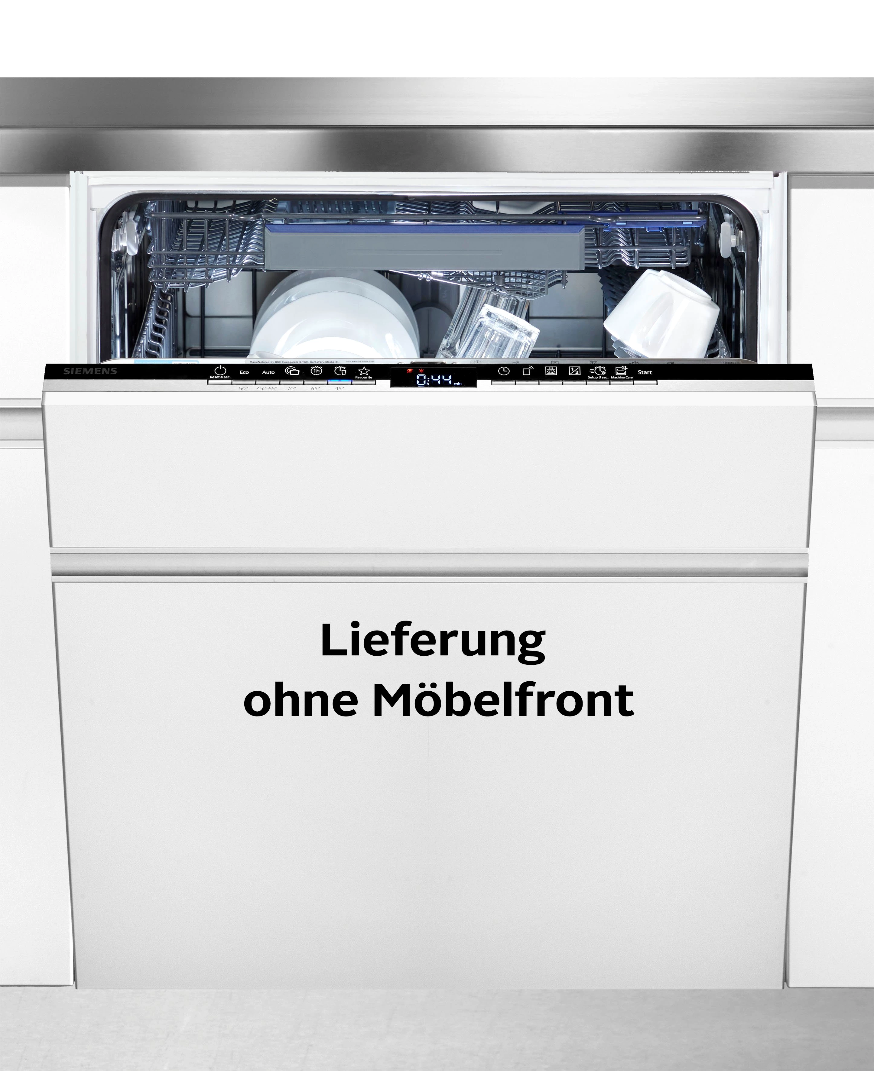 SIEMENS vollintegrierbarer Geschirrspüler iQ300 SN63EX05DE, 13 Maßgedecke, Made in Germany