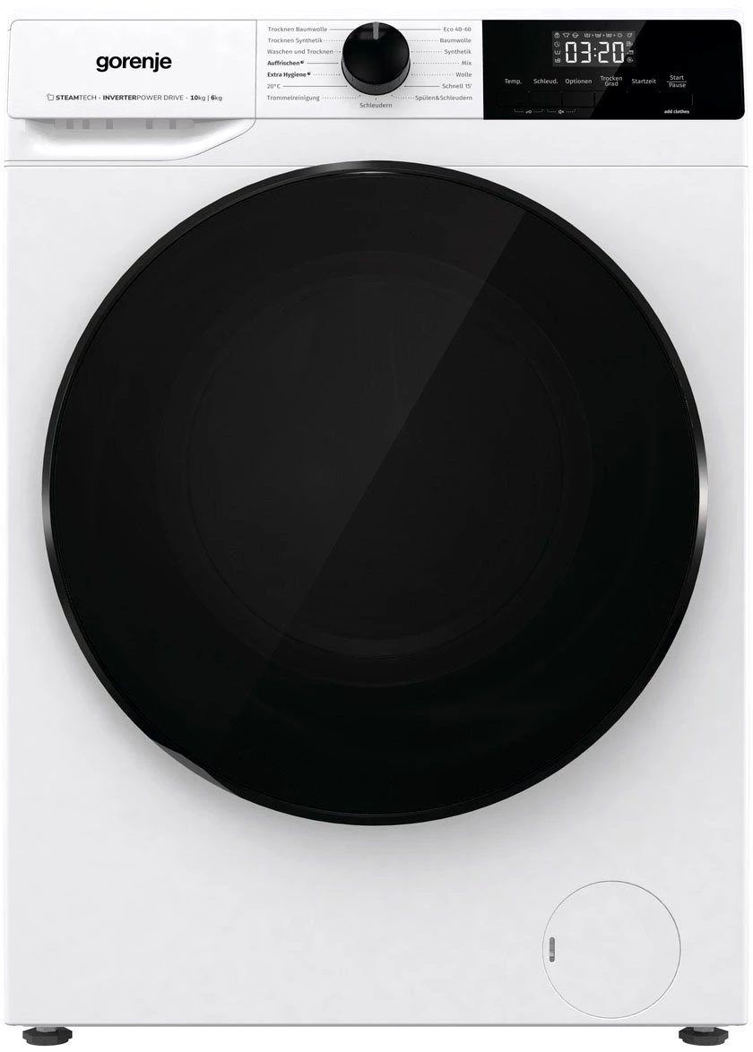 GORENJE Waschtrockner WD2A 164 ADPS/DE, 10 kg, 6 kg, 1400 U/min