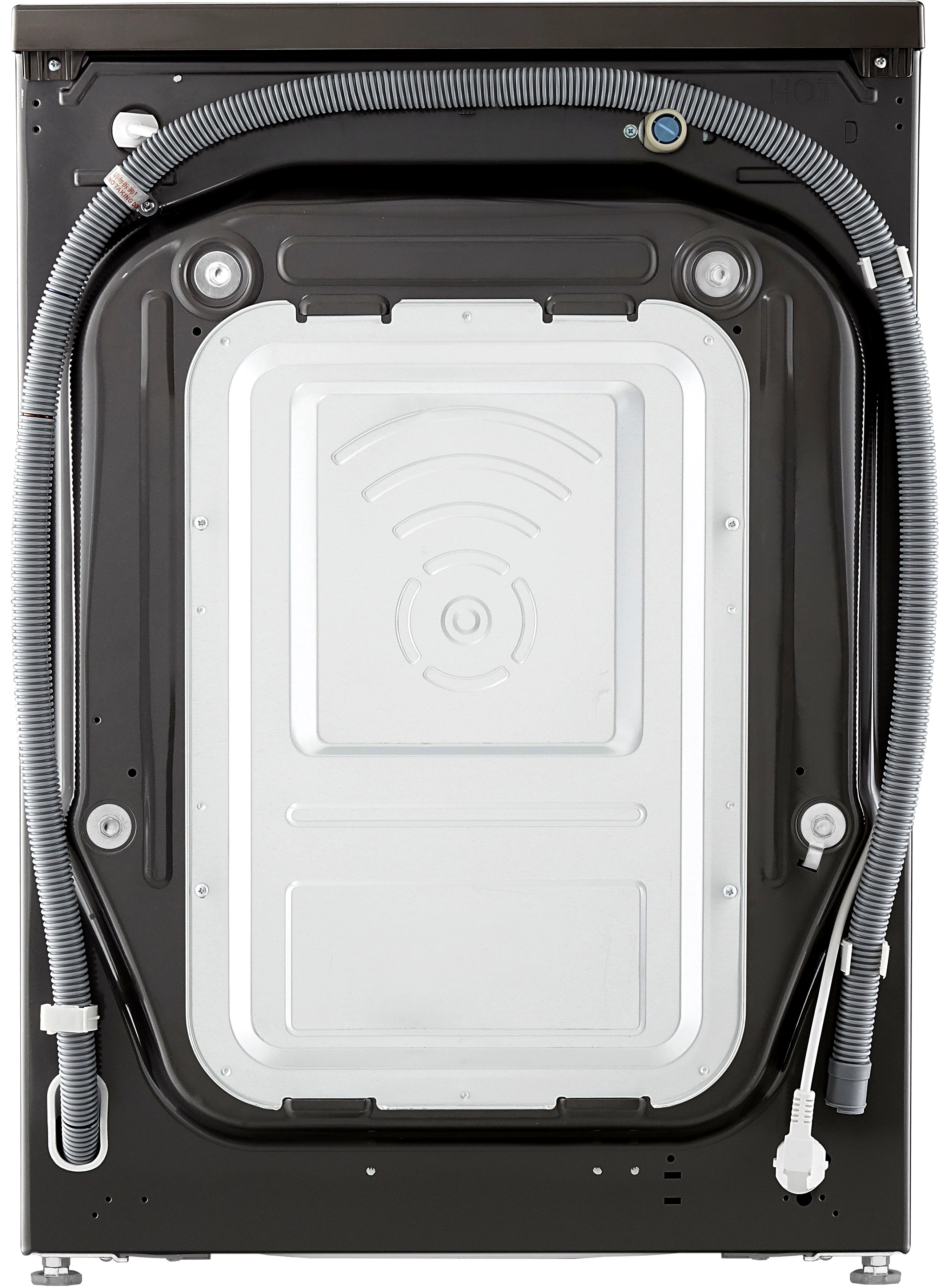 LG Waschmaschine F6WV710P2S, 10,5 kg, 1600 U/min, TurboWash® - Waschen in nur 39 Minuten