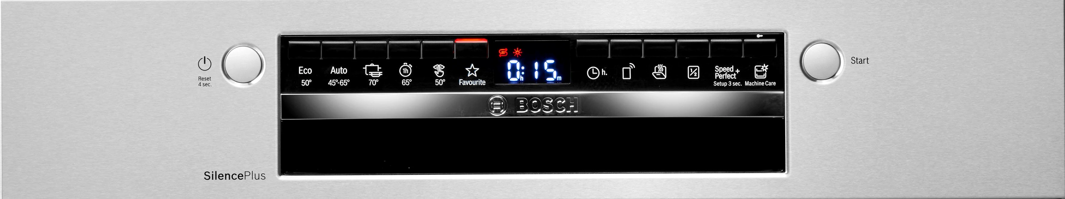 BOSCH Unterbaugeschirrspüler SMU4EVS10E, 13 Maßgedecke