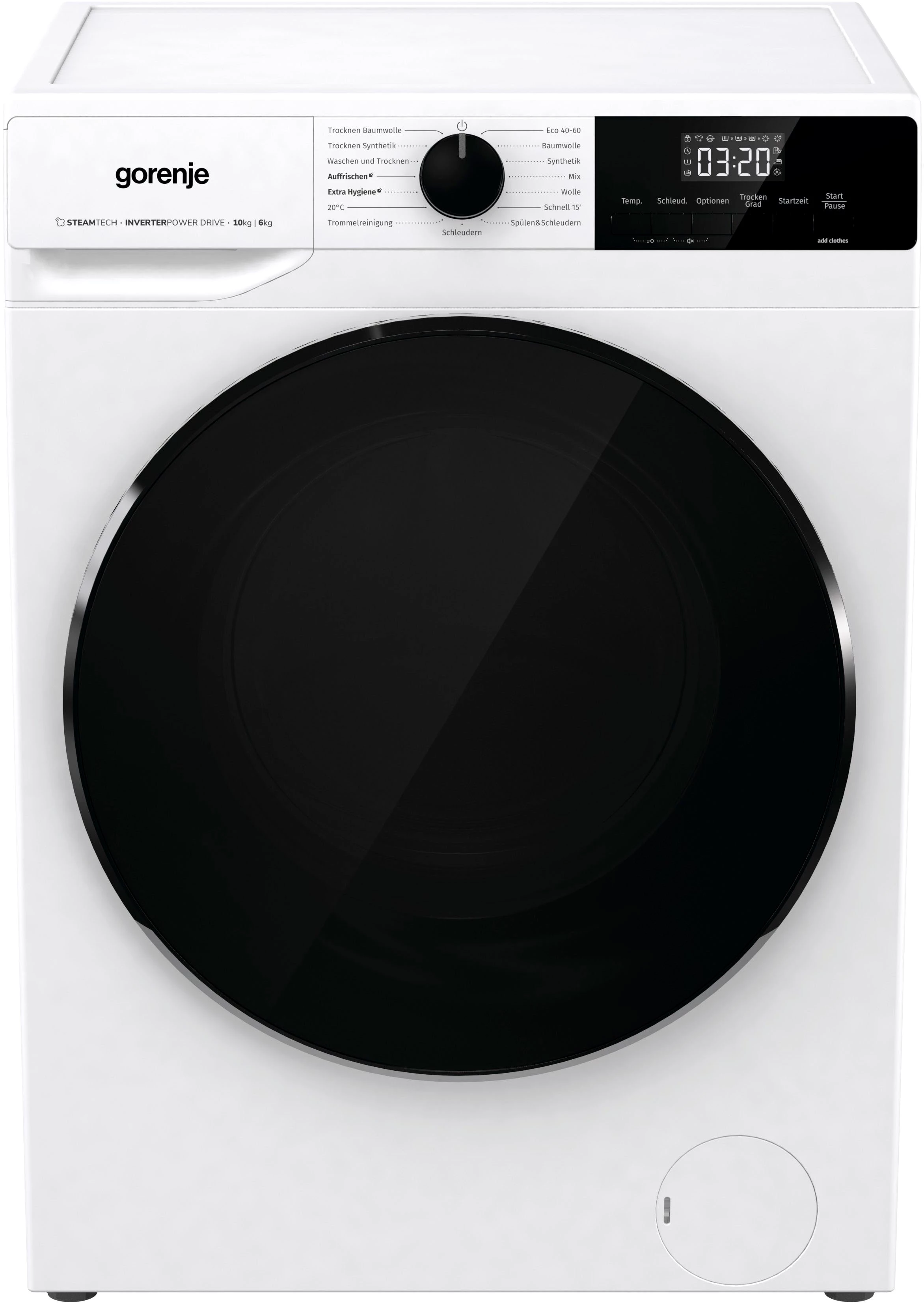 GORENJE Waschtrockner WD2A 164 ADPS/DE, 10 kg, 6 kg, 1400 U/min