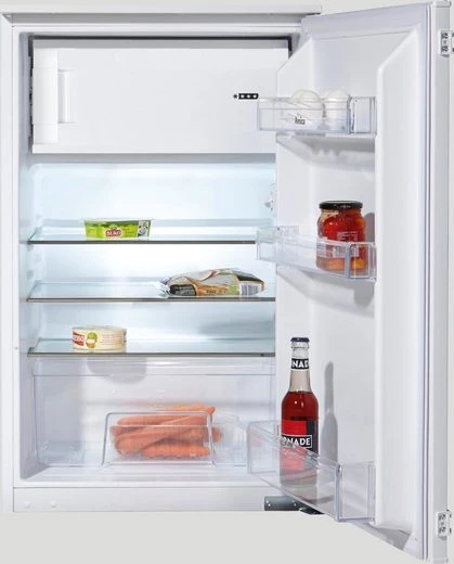 Amica Einbaukühlschrank EKS 16171, 87,5 cm hoch, 54,0 cm breit, Sicherheitsglas