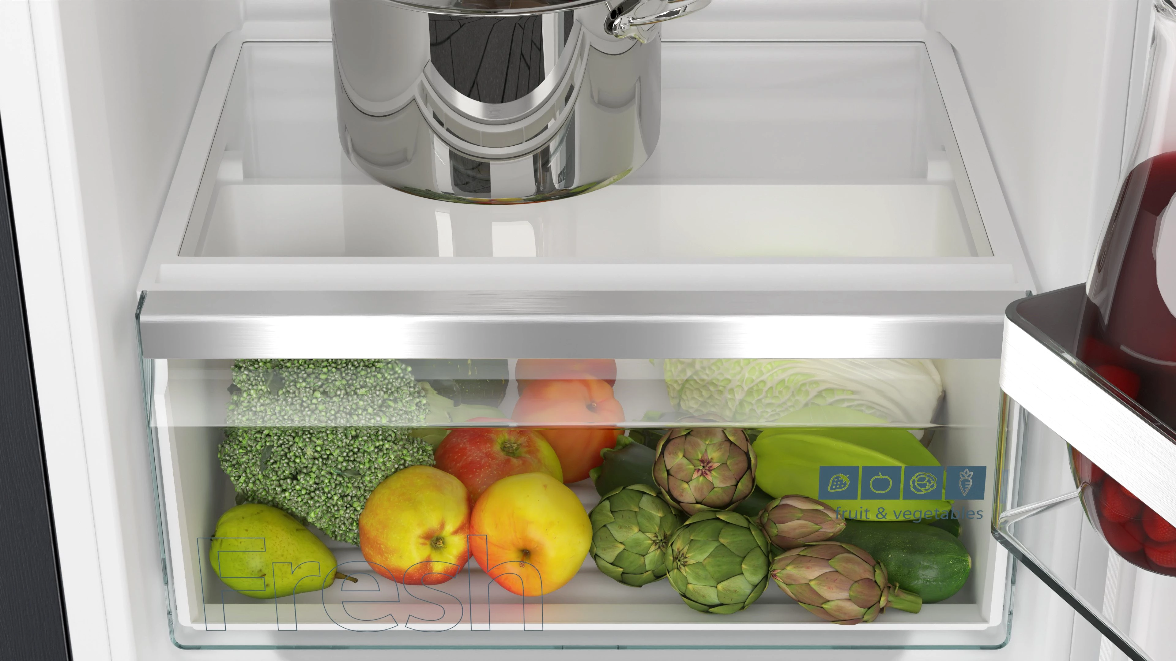 SIEMENS Einbaukühlschrank iQ300 KI41RVFE0, 122,1 cm hoch, 54,1 cm breit