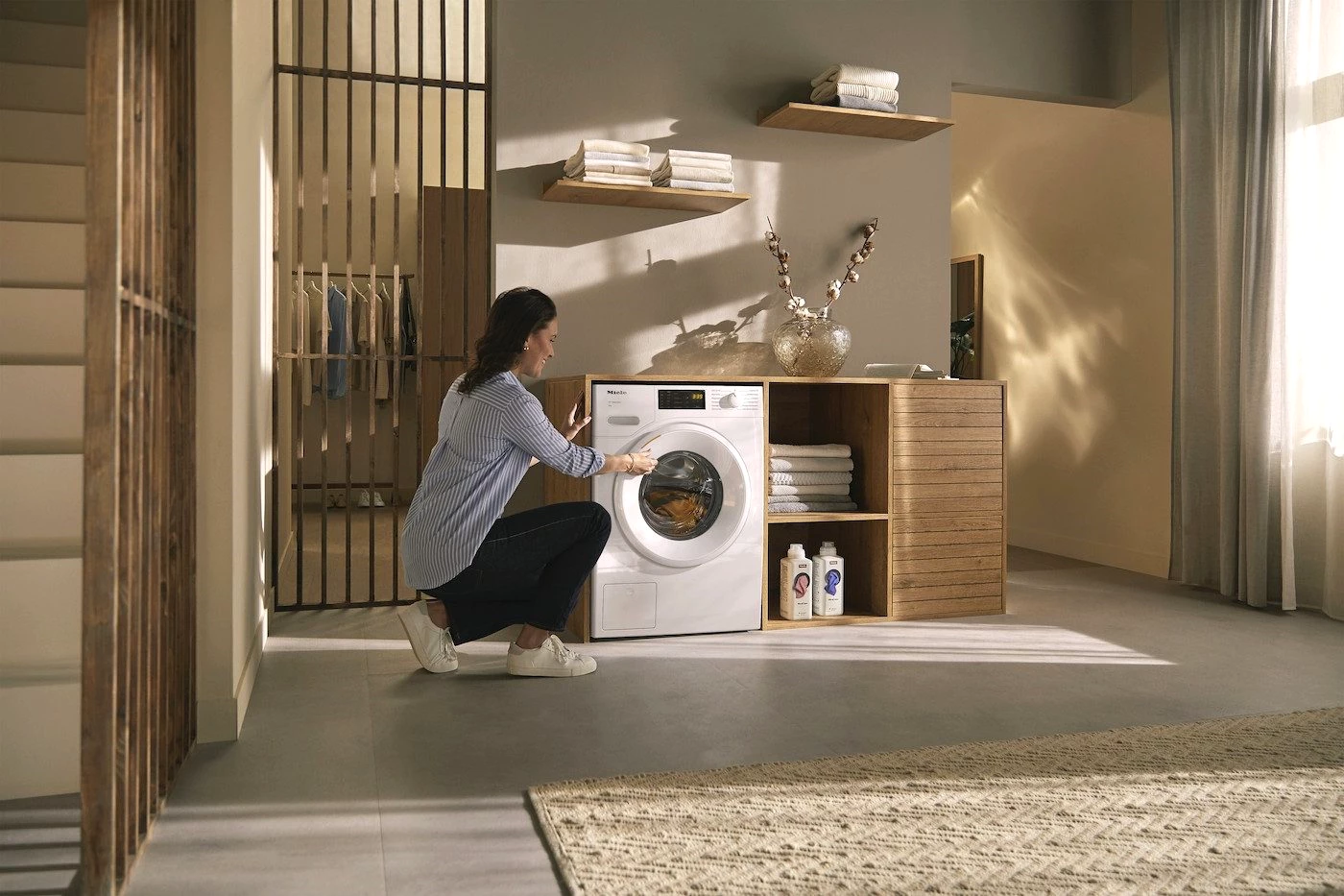 Miele Waschmaschine WSB203 WCS 8kg, 8 kg, 1400 U/min